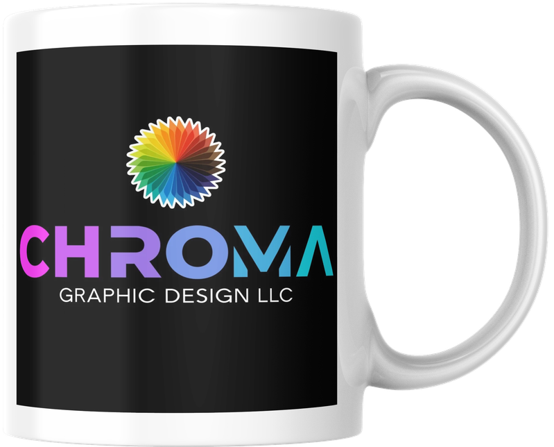 Taza personalizada con marca Chroma